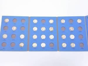 27 Washington Quarters in Folder, 90% silver, All Different Dates
