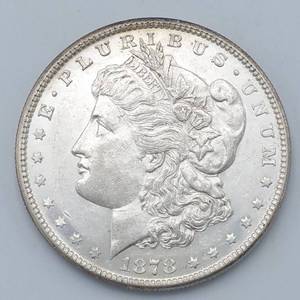 1878-S Morgan Silver Dollar, BU