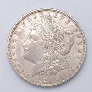 1921-D Morgan Silver Dollar