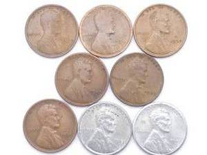 Lincoln Cents - 1909, 1913, 1927, 1927-D, 1934-D, 1933, 1943-D & 1943-S, Better Grades