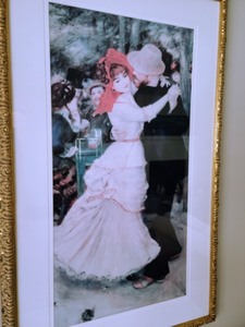 Pair of Gold Framed Renoir Prints