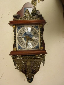 lot 501 image: DUTCH WALL CLOCK