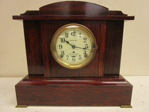 lot 510 image: SETH THOMAS SONORA SHELF CLOCK