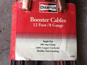 lot 132 image: Champion Jumper Cables