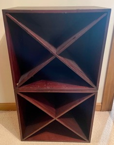 lot 212 image: 2 Wooden Display Boxes