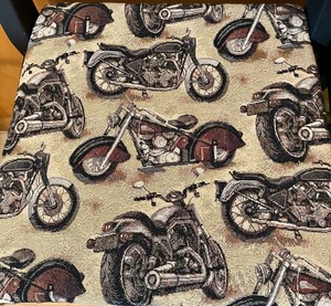 lot 215 image: Motorcycle Themed Barstools
