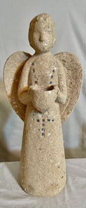 lot 275 image: Tall Vase and Statue