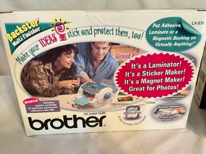 lot 282 image: Brother Laminator and 10 Laminating Packages
