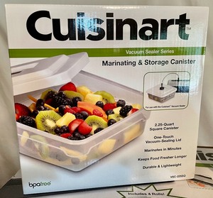 lot 279 image: Cuisinart Vacuum Sealer and More