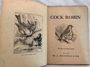 lot 295 image: Cock Robin Book