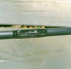 lot 343 image: Janetka Custom Fishing Rod and Pflueger Reel