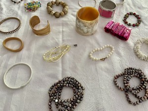 lot 341 image: Variety of  Bracelets