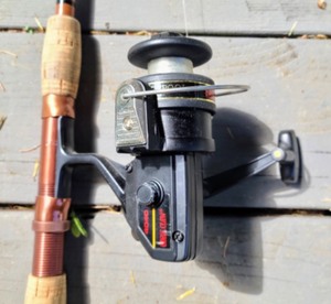 lot 348 image: Omni-Action 66 Rod and Eagle Claw 4040 Spinning Reel
