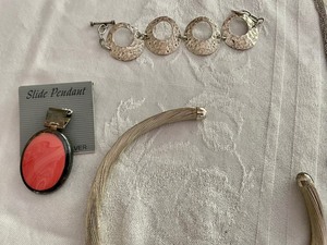 lot 418 image: Sterling Silver Jewelry