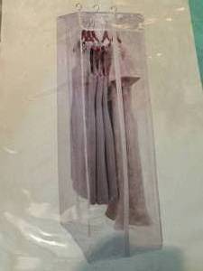 lot 402 image: Organized Living Clear Dress Bag