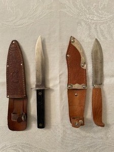 lot 185 image: 2 Knives with Sheaths