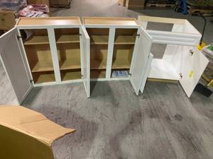 Lot of Wall Cabinets  and Vanity see pictures
