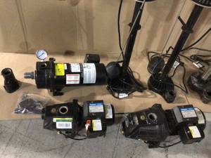 Lot of assorted Pumps customer returns various condition see pictures