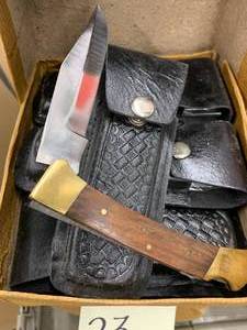 KNIVES WITH CASES