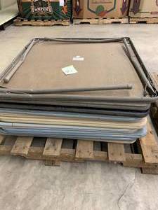 ASSORTED FOLD UP TABLES