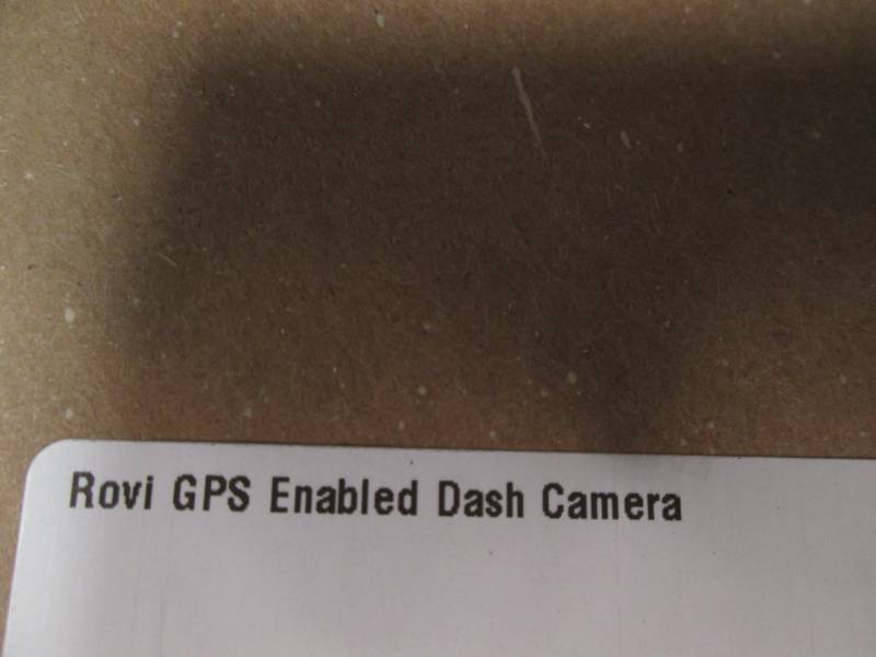 lot 124 image: Rovi GPS enabled DashCam 1.5 LCD s...
