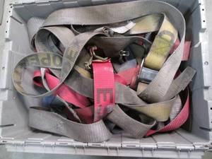lot 140 image: Heavy Duty Crate with flip-top Inte...