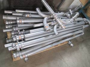 lot 144 image: Very Large Lot of Metal Tube Pipes ...