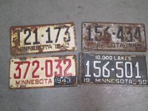 lot 169 image: Vintage Expired Collectible Minneso...