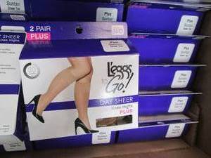 lot 202 image: Case of Leggs to Go Ultra Sheer K...