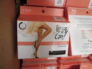 lot 206 image: Case of Leggs to Go Ultra Sheer P...