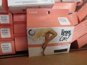 lot 208 image: Case of Leggs to Go Ultra Sheer P...
