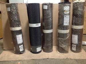 Lot of 5 Alino Dampro 4 ft. x 50 ft. Floor Underlayment customer returns see pictures