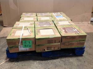 Lot of 23 boxes Manvel Ash 12 in. x 12 in. Ceramic Floor and Wall Tile (10.67 sq. ft.Case) not used