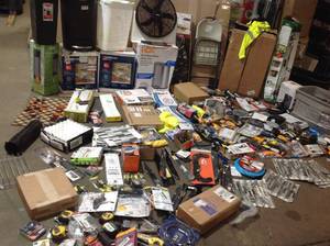 Lot of assorted hardware tools and misc items various conditions see pictures