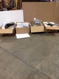 Lot of assorted kitchen sinks customer returns not used see pictures