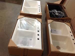 Lot of 4 New Kitchen Sinks see pictures