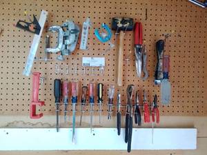 lot 56 image: Tools From Dads Workshop