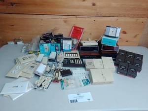 lot 98 image: Retro Home Appliance Remote Controls and Electronics- Many Still in Boxes