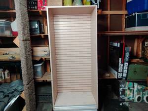 lot 44 image: 72 Light Wood Shelf