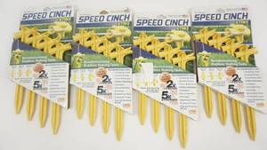 lot 52 image: 4 New Packs of Speed Cinch Stakes