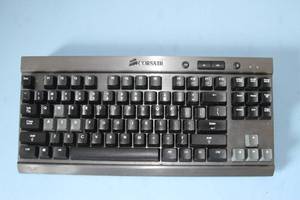 lot 14 image: Corsair Vengeance K65 Mechanical PC  Computer Gaming Keyboard and Logitech G502 High Performance Mouse