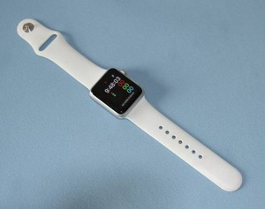 lot 22 image: Apple iPhone Watch Original Sport Aluminum 38mm 8GB- Model MJ2T2LLA