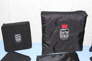 lot 67 image: PortaBrace Porta Brace Video & Audio Accessory Zippered Pouches & Bags