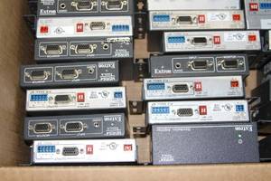 lot 73 image: Lot of Miscellaneous Extron Pro Audio  Video  Computer Items & Accessories