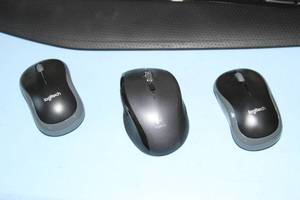 lot 109 image: Logitech Wireless Keyboard and Mouse LOT - 5 Keyboards, 8 Mice & More