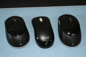 lot 110 image: Lot of Miscellaneous Microsoft Wireless Keyboard & Mouse Peripherals