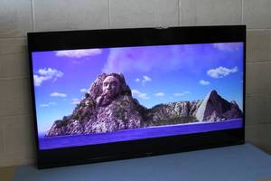 lot 113 image: Sharp Aquos 55 HD 1080p 120Hz LED TV  Television  Display - Model LC-55LE643U & Chief Articulating Extension Wall Mount
