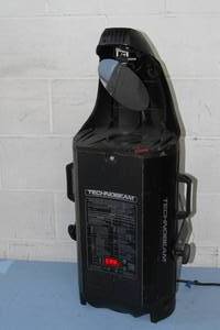 lot 120 image: Pair of Lightwave Research Technobeam Moving Mirror Pro Lighting Units
