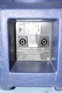 lot 128 image: TurboSound Impact 120 Full Range Pro Audio Passive Loudspeaker