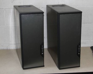lot 146 image: Lot of 2 - Large Antec Computer  PC Tower Cases